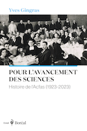 Pour l'avancement des sciences [nouvelle édition]